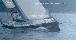 Desktop Screenshot of cobrayachts.com